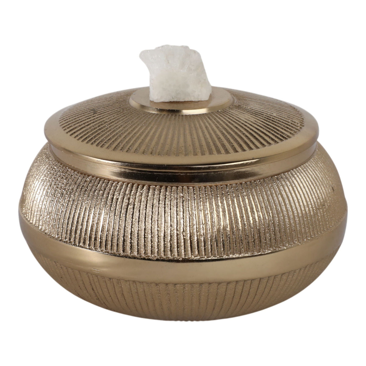 7" Norborne Large Box - Gold