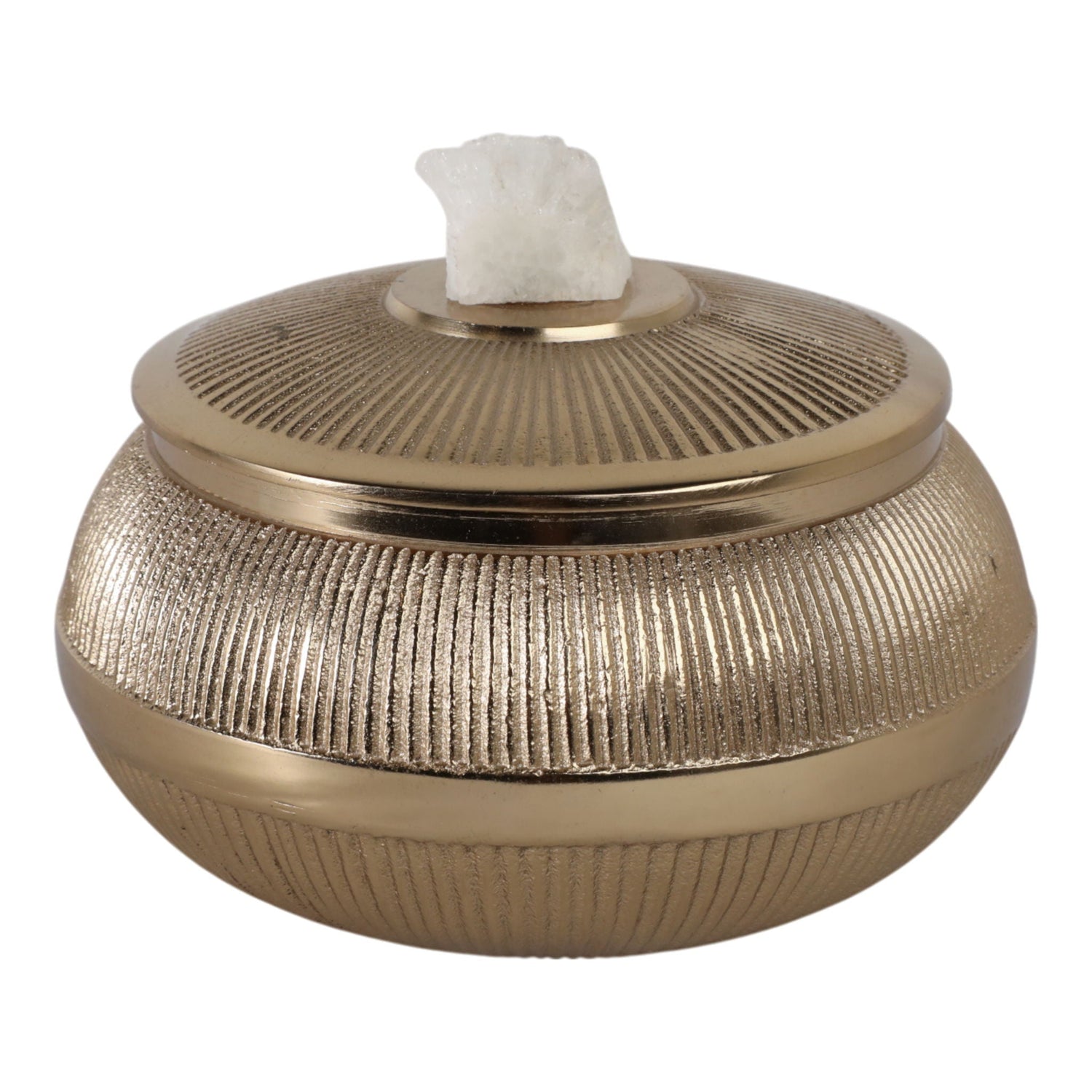 7" Norborne Large Box - Gold