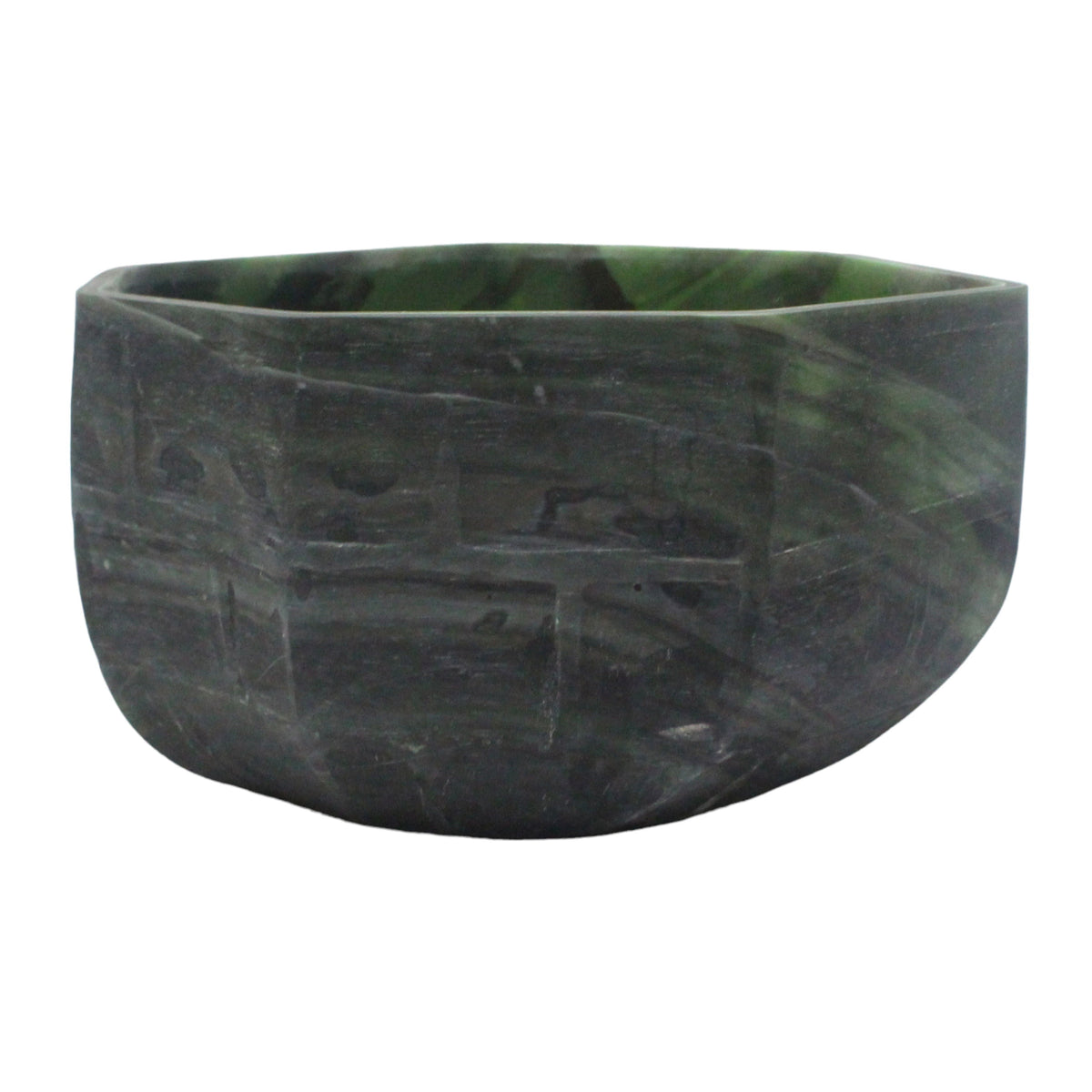 11" Savu Small Glass Bowl - Green