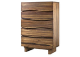 8C7984A Ocean Five Drawer Solid Wood Chest In Natural Sengon (2024)