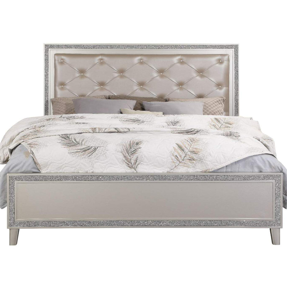 BD00238EK Sliverfluff Ek Bed with Led