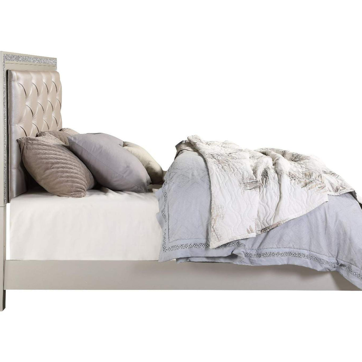 BD00238EK Sliverfluff Ek Bed with Led