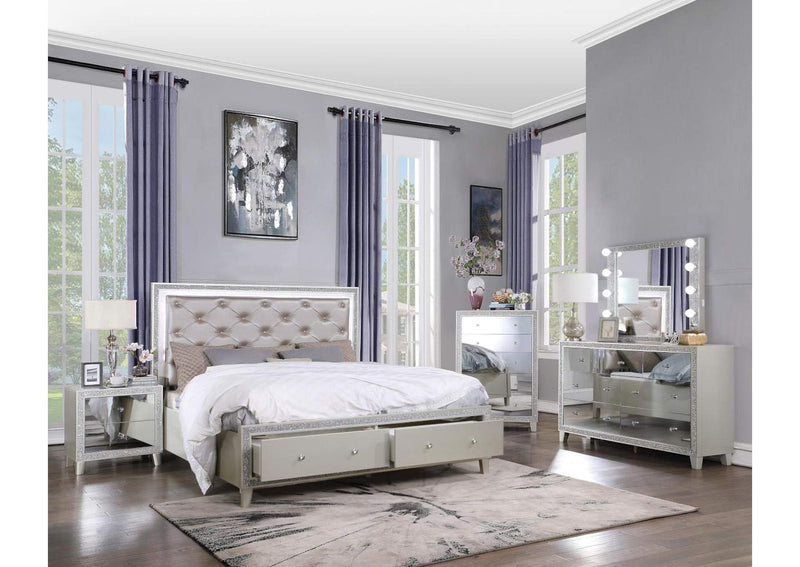 BD00243 Sliverfluff Nightstand