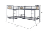 BD00370 Cordelia Quadruple Twin Bunk Bed