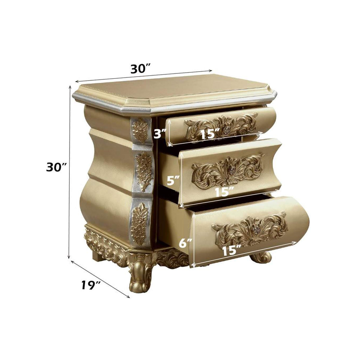 BD00452 Seville Nightstand