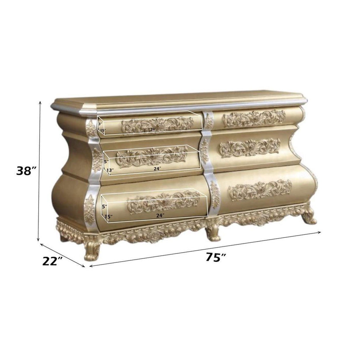 BD00454 Seville Dresser