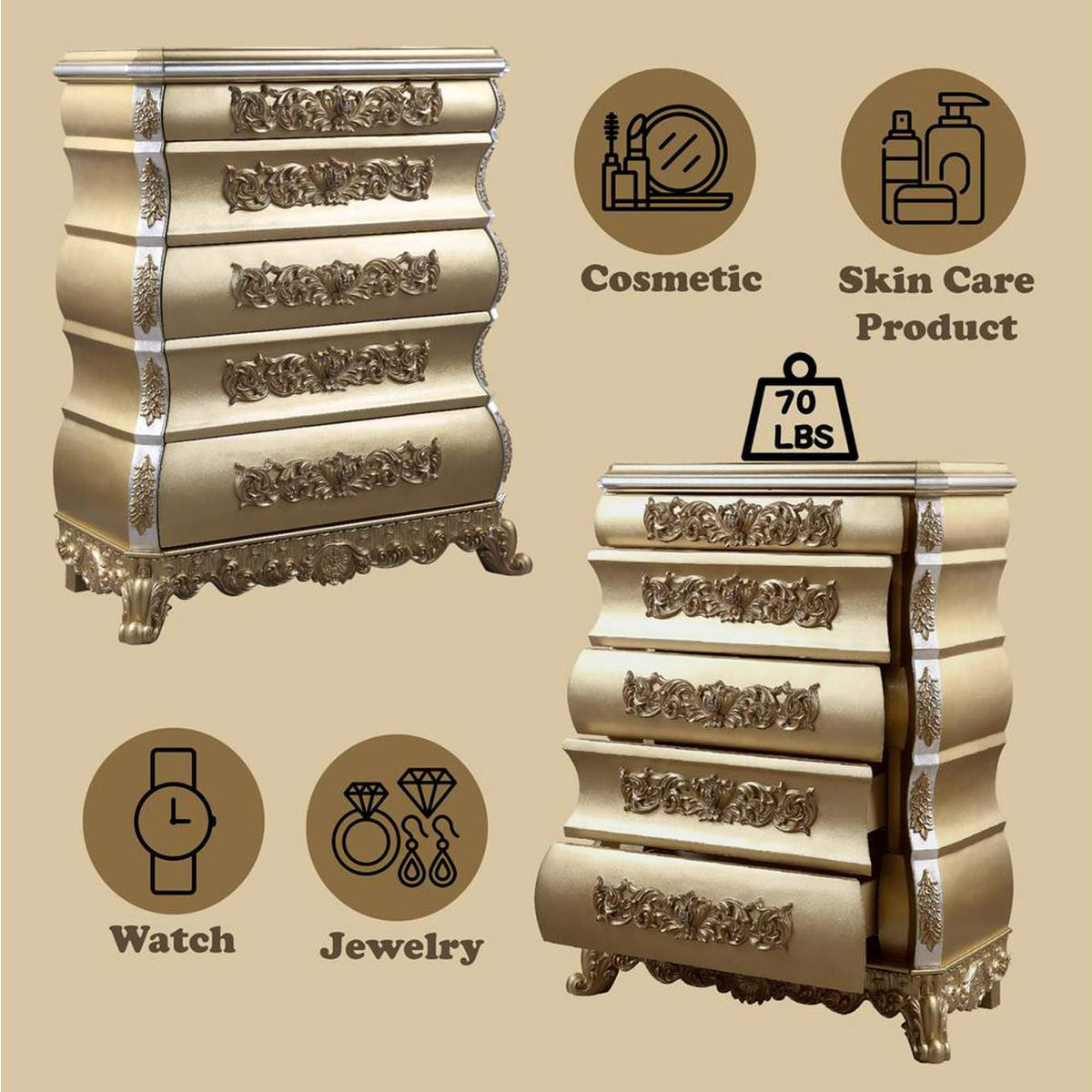 BD00455 Seville Chest