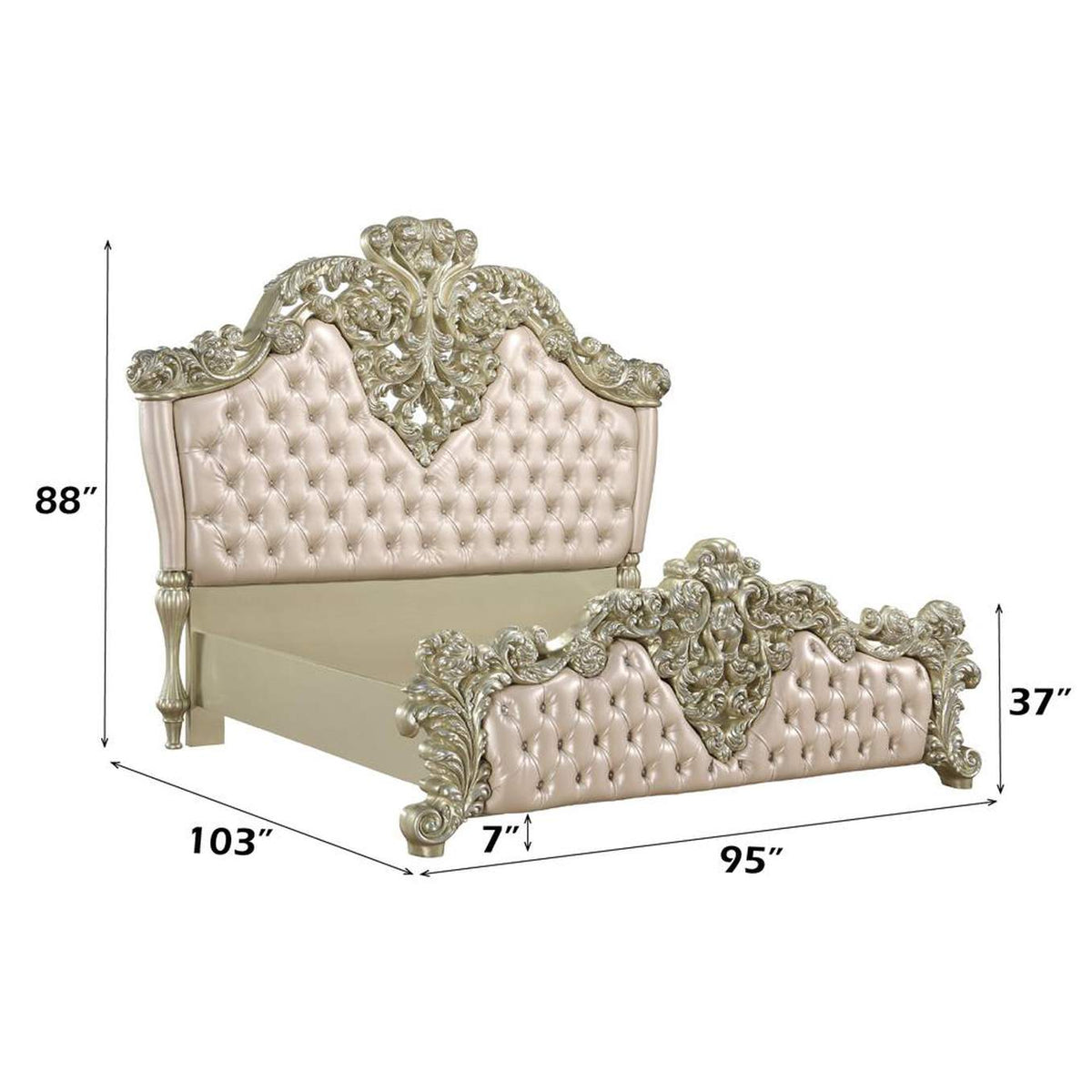 BD00461EK Vatican Eastern King Bed