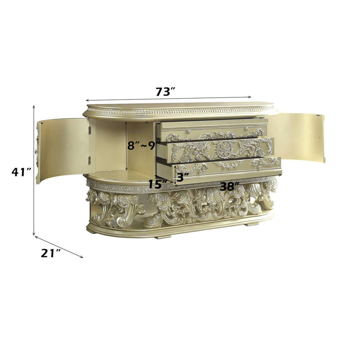 BD00464 Vatican Dresser