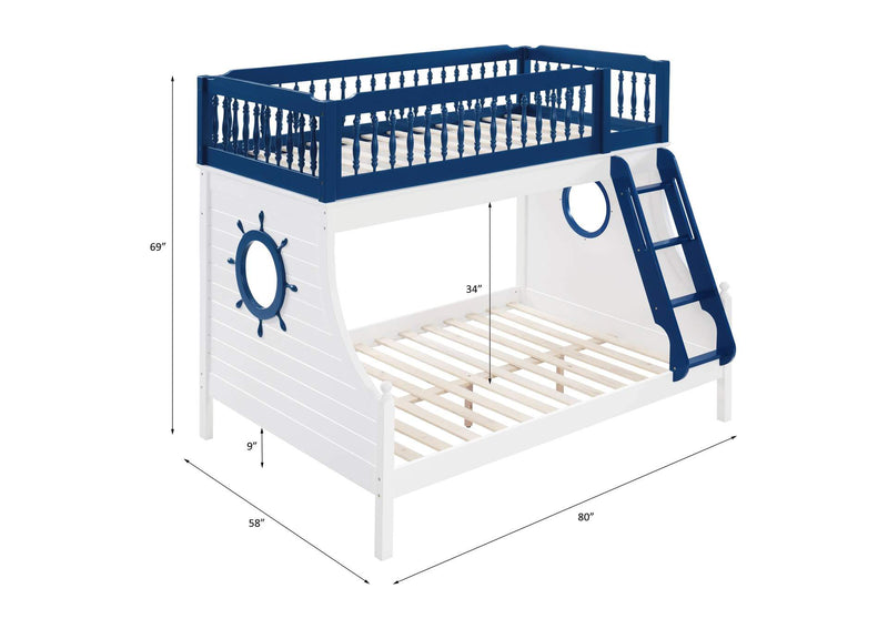 BD00493 Farah Twin-Full Bunk Bed