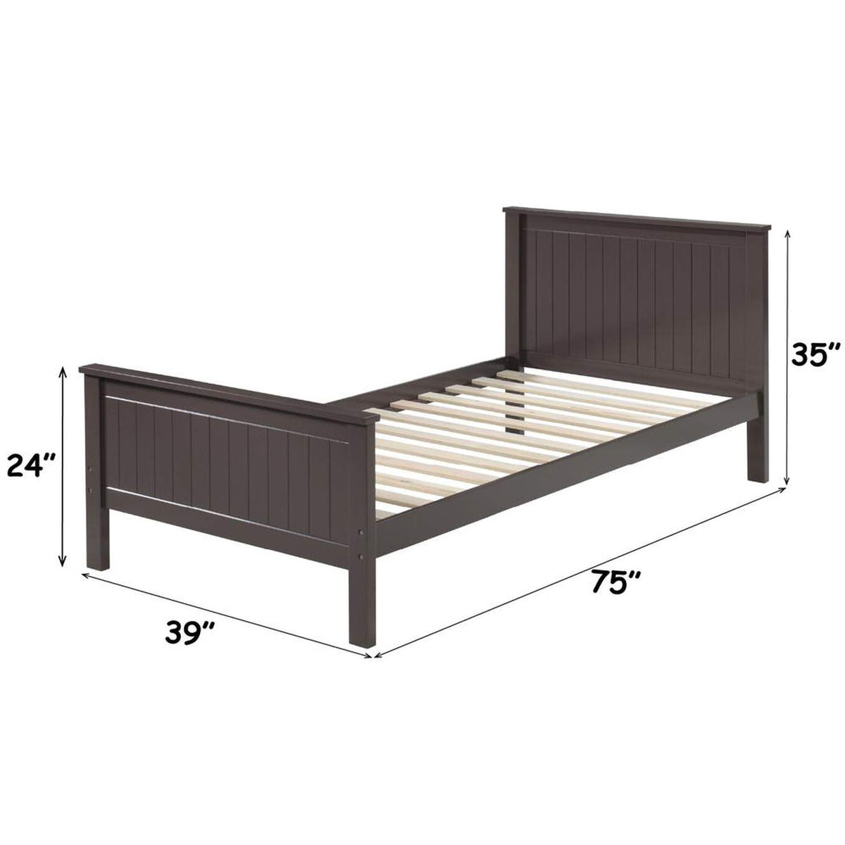 BD00494 Bungalow Twin Bed