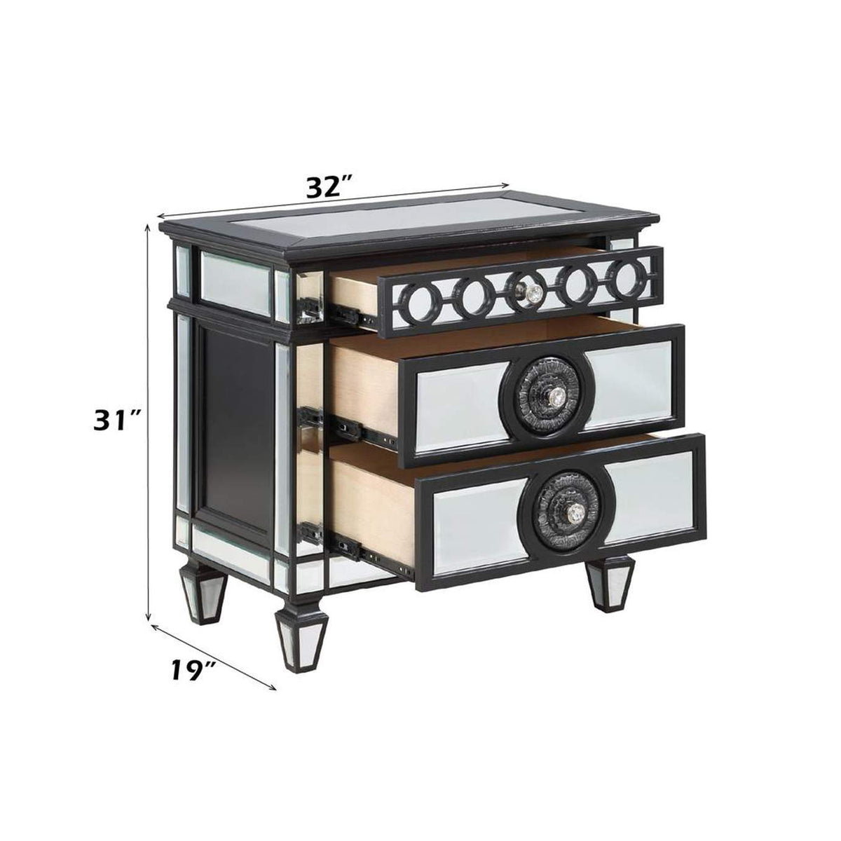 BD00585 Varian Ii Nightstand