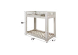 BD00612 Cedro Twin-Twin Bunk Bed