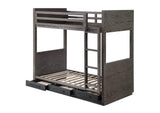 BD00613 Estevon Twin-Twin Bunk Bed with Storage