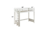 BD00616 Celerina Twin Loft Bed