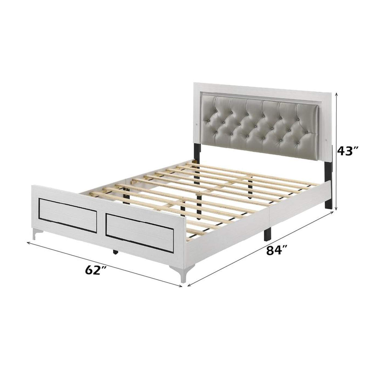 BD00644Q Casilda Queen Bed with Led