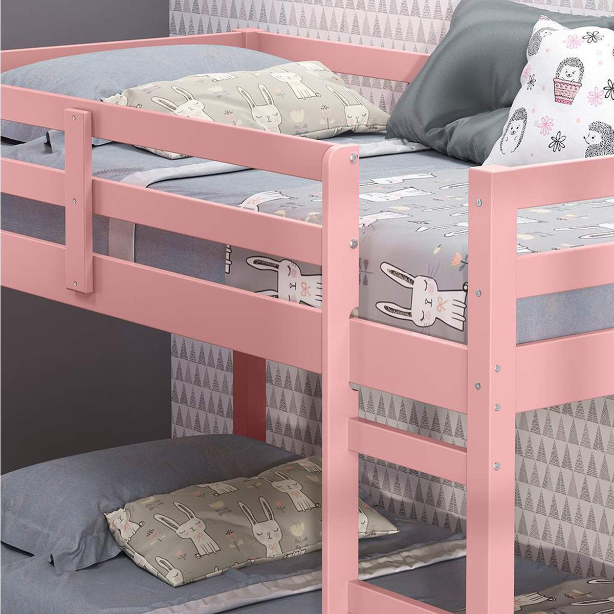 BD00768 Gaston Ii Twin Loft Bed