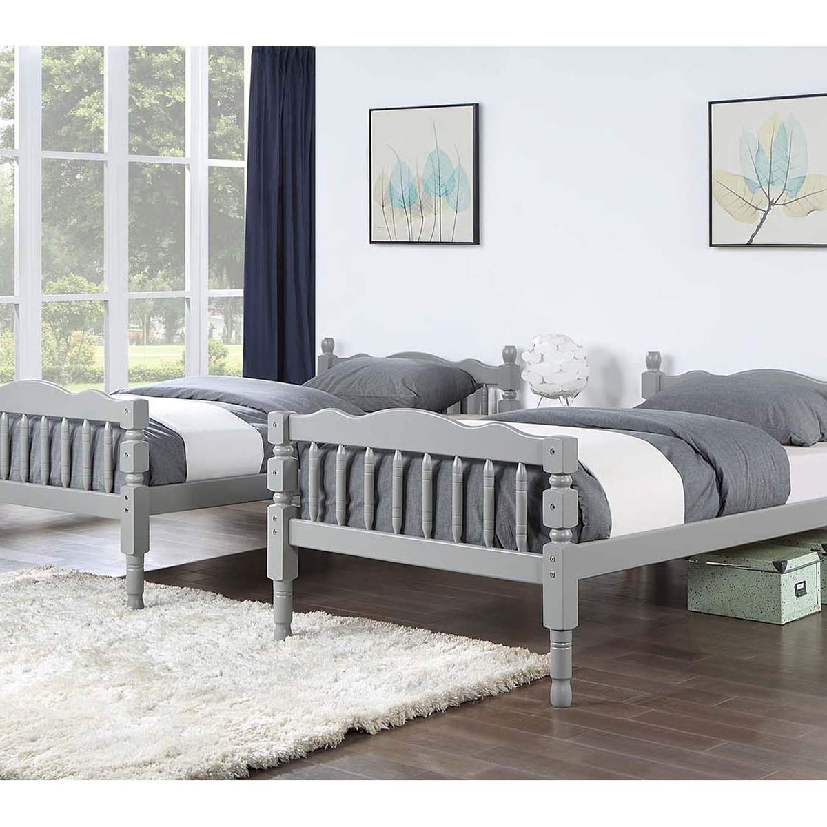 BD00864 Homestead Twin-Twin Bunk Bed