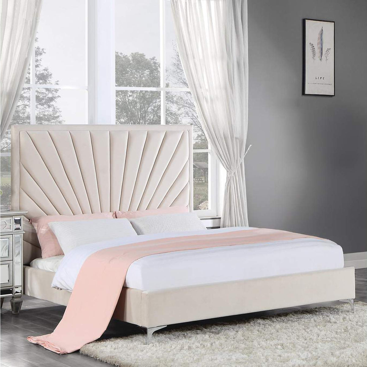 BD00957Q Faiz Queen Bed