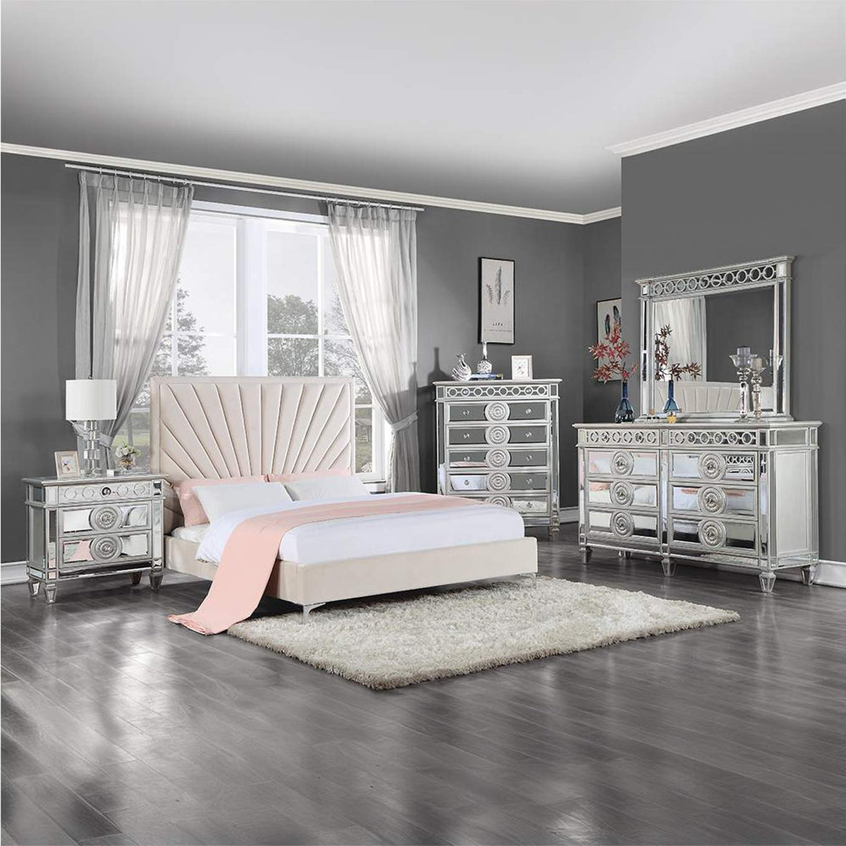 BD00957Q Faiz Queen Bed