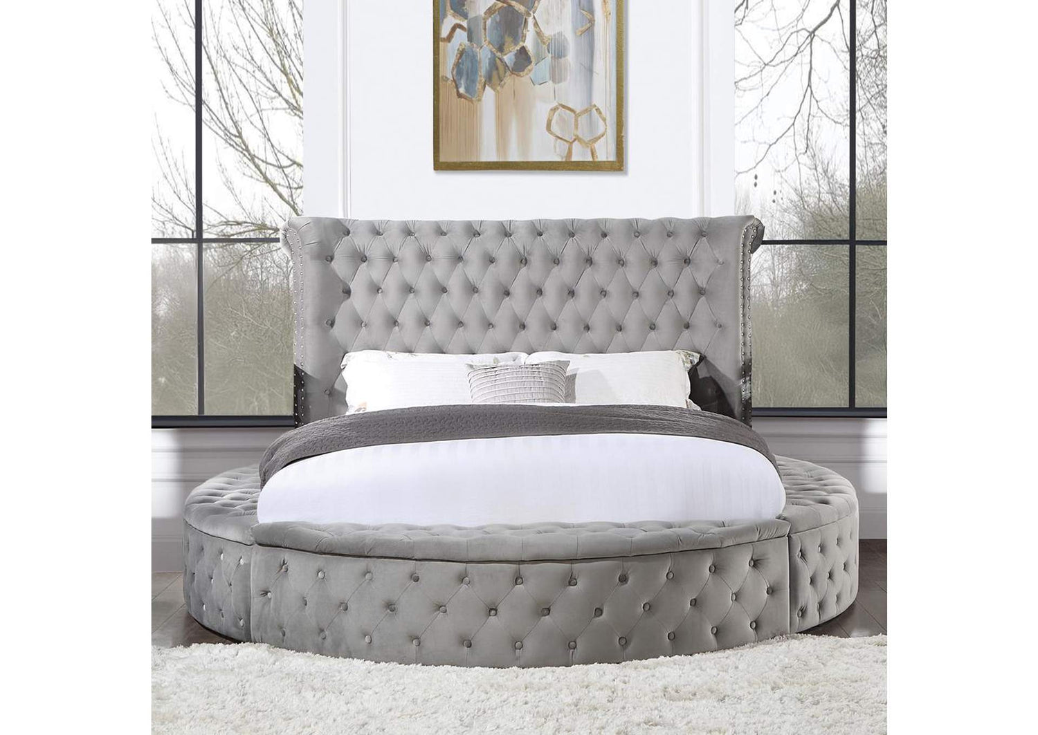 BD00967Q Gaiva Queen Bed with Storage