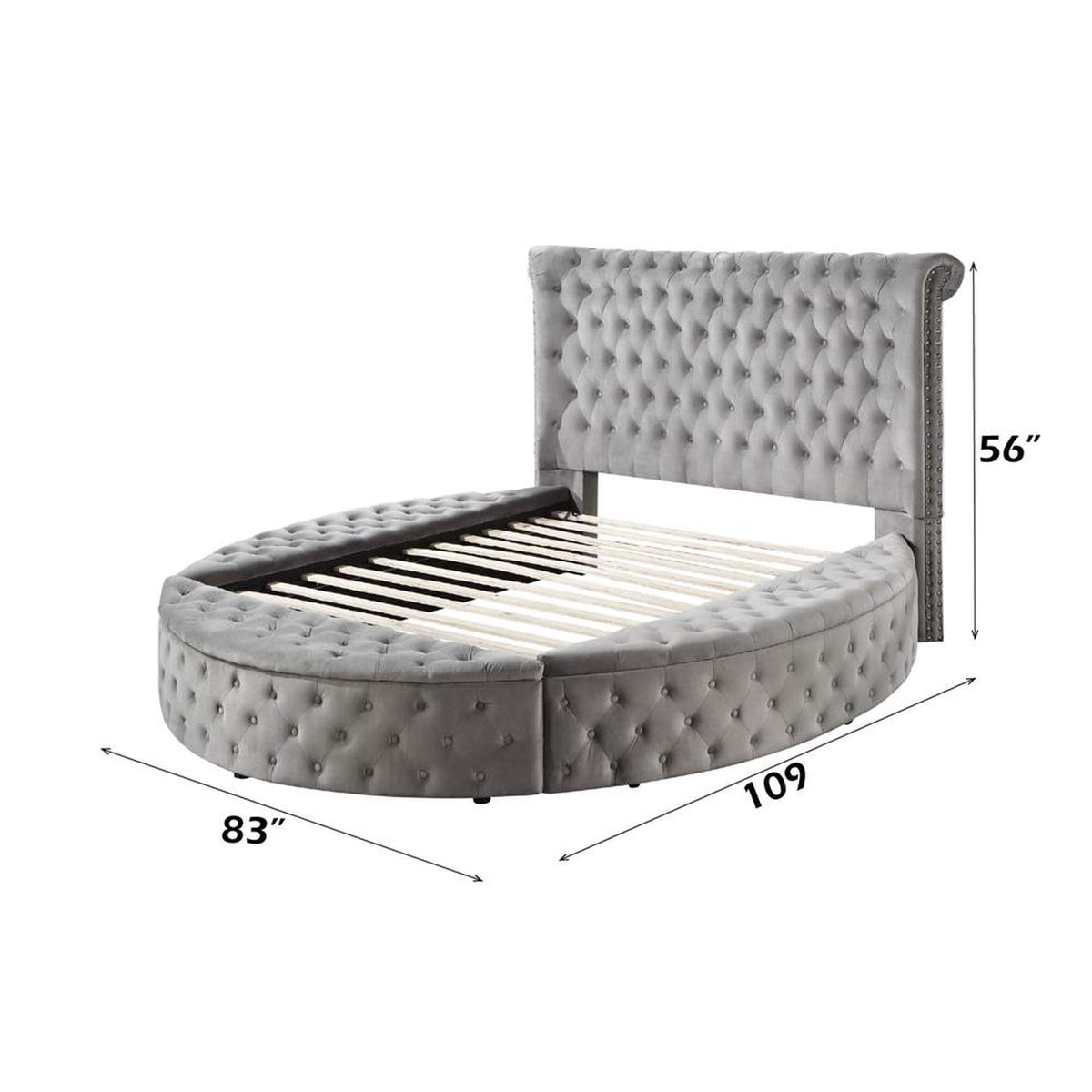 BD00967Q Gaiva Queen Bed with Storage