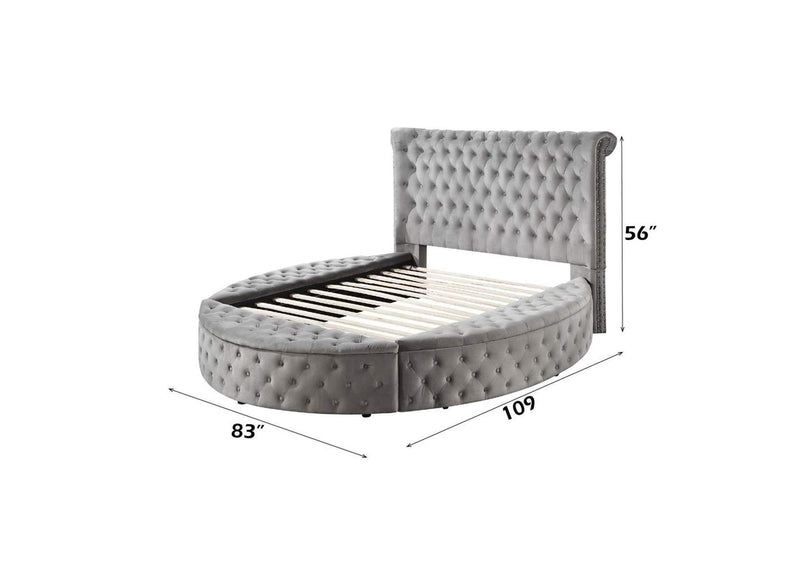 BD00967Q Gaiva Queen Bed with Storage