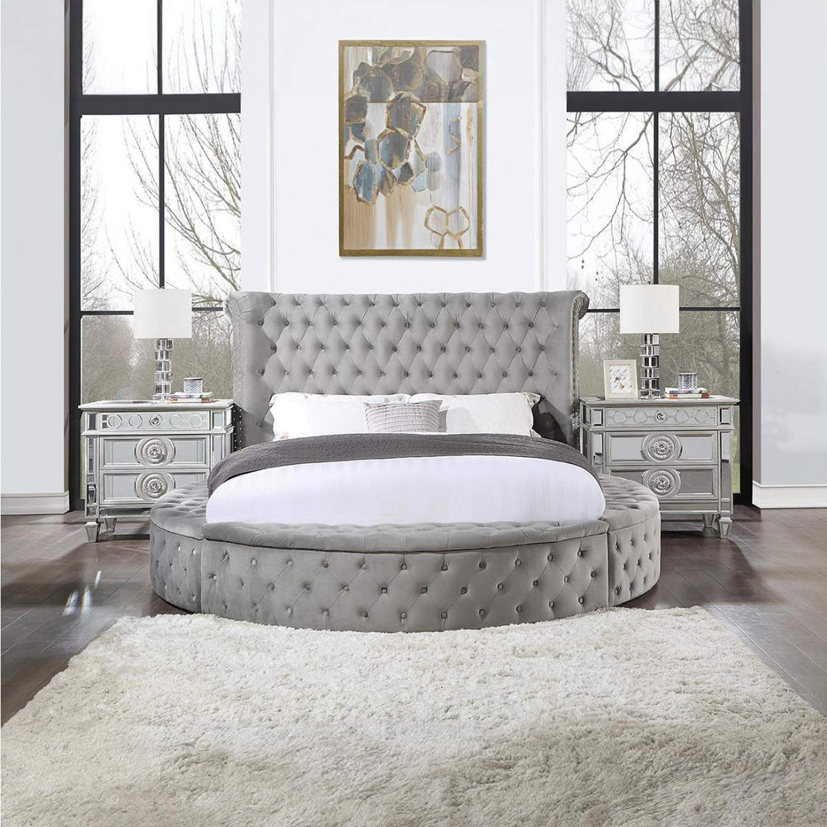 BD00967Q Gaiva Queen Bed with Storage