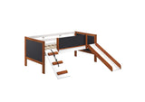 BD01409 Aurea Twin Loft Bed with Slide