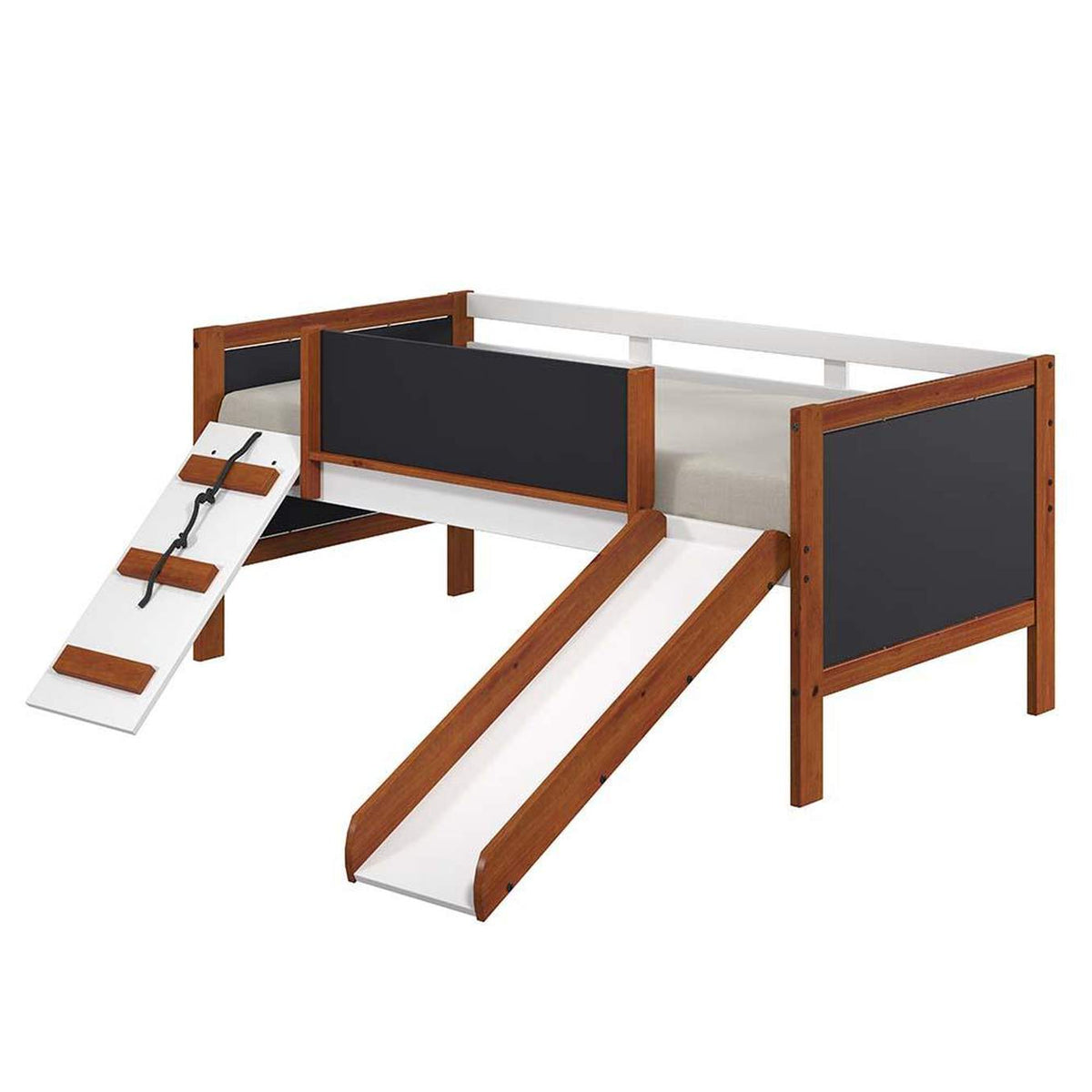 BD01409 Aurea Twin Loft Bed with Slide