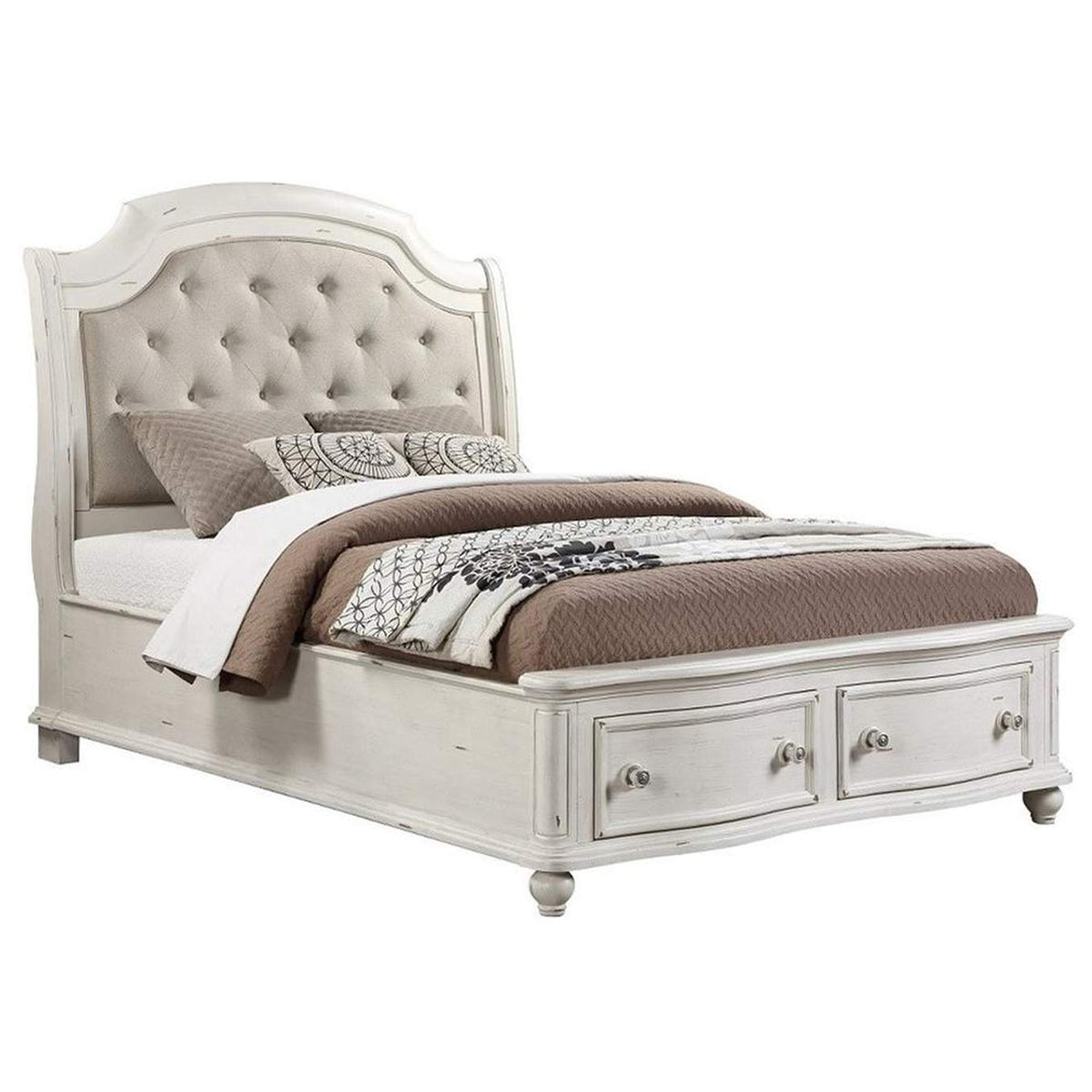 BD01432EK Jaqueline Ek Bed with Storage