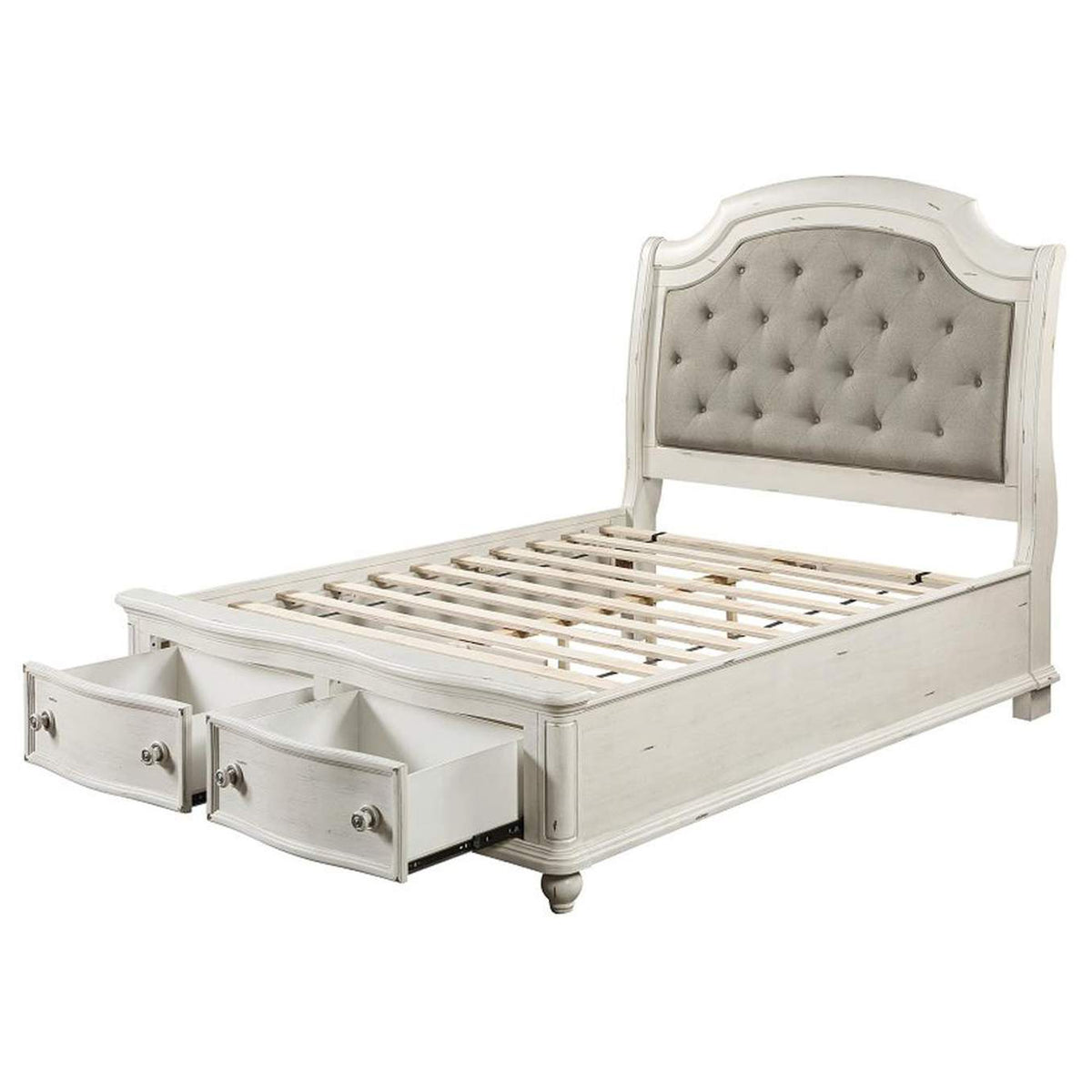 BD01433Q Jaqueline Queen Bed with Storage