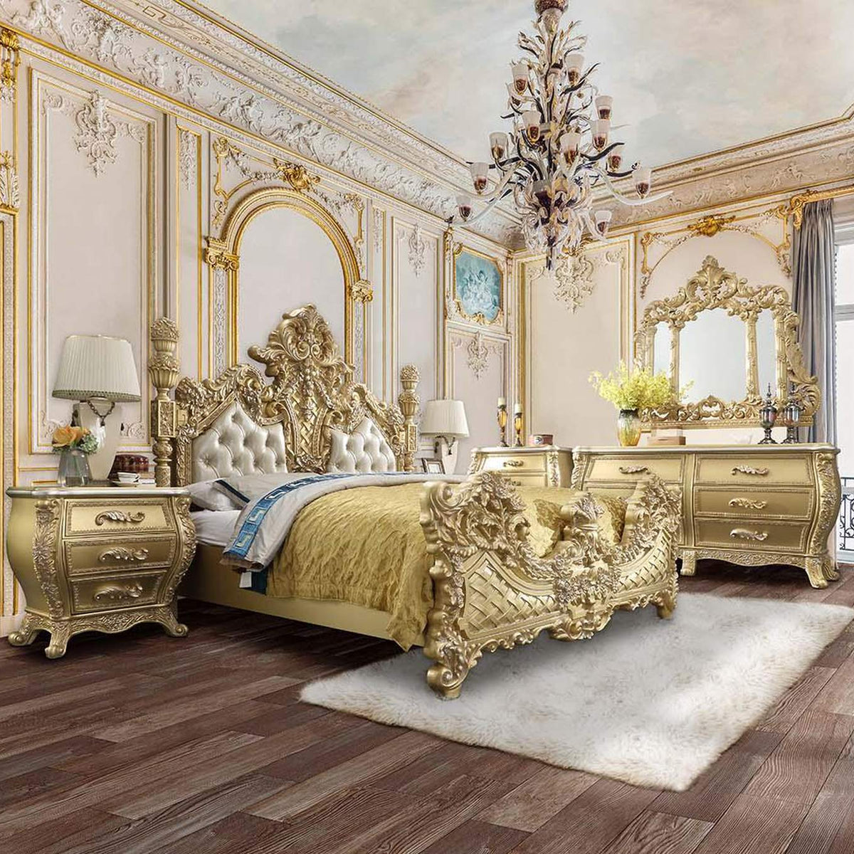 BD01463EK Cabriole Ek Bed