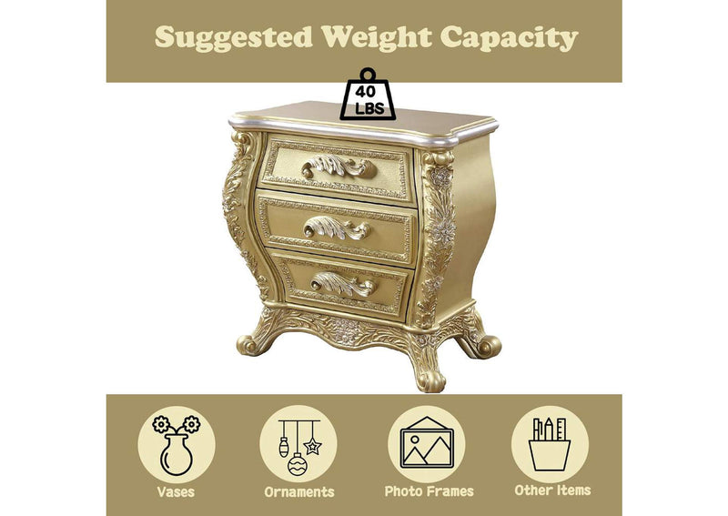 BD01464 Cabriole Nightstand