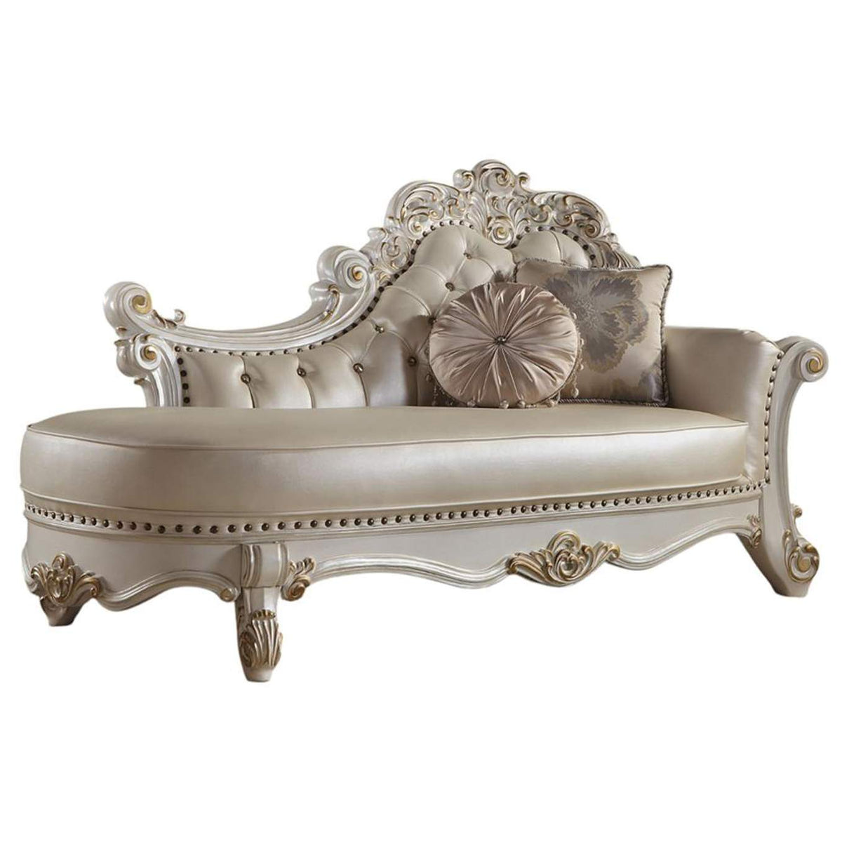 BD01523 Vendome Chaise with 2 Pillows