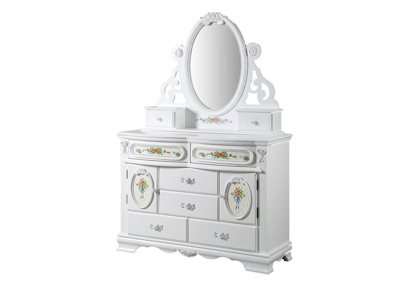 BD01640 Flora Mirror with Jewlery