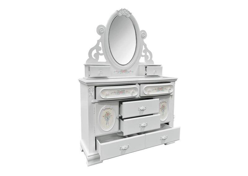 BD01640 Flora Mirror with Jewlery
