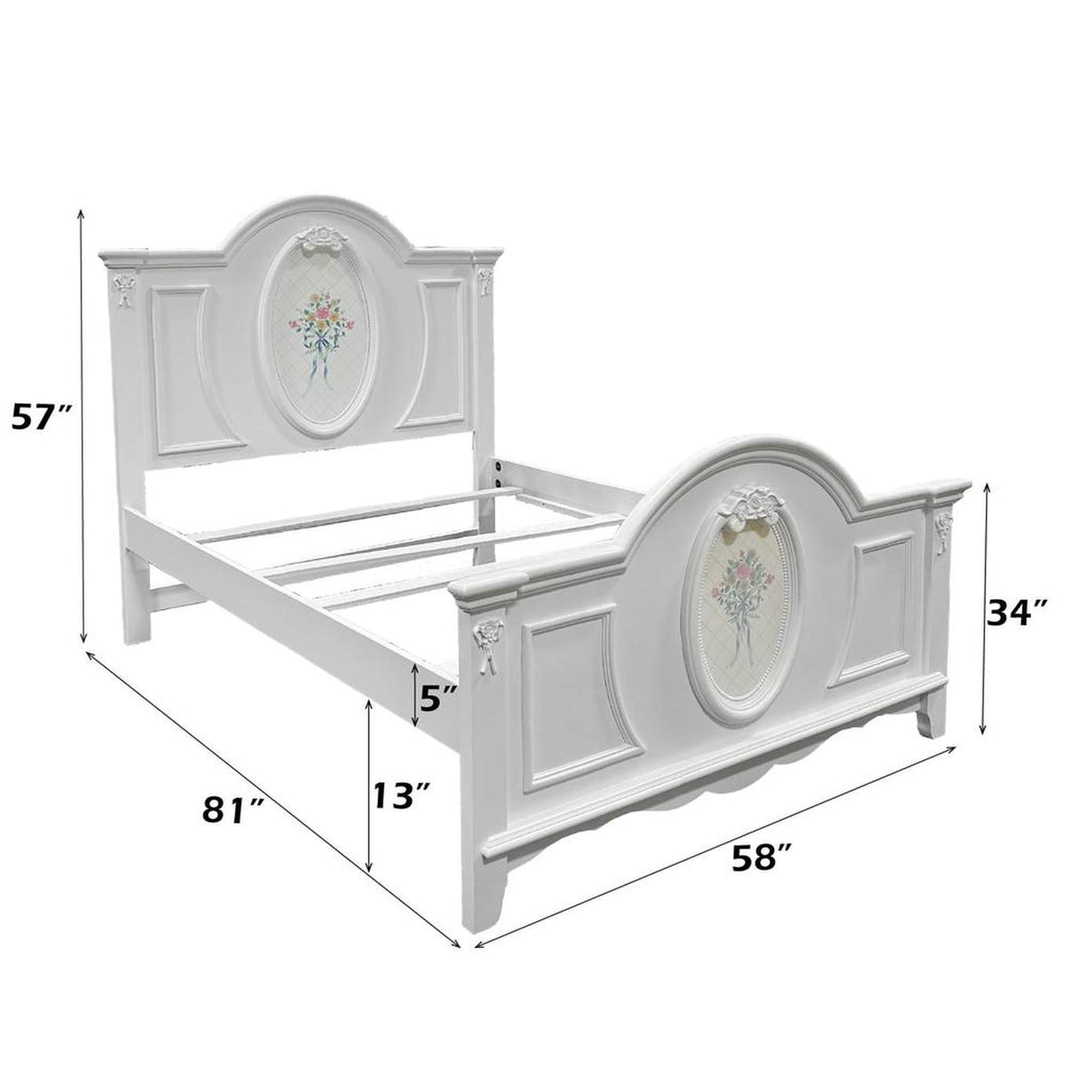 BD01644F Flora Full Bed