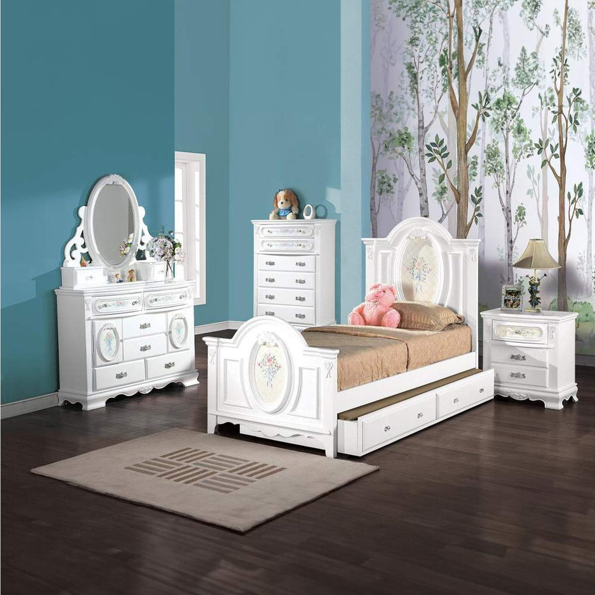 BD01644F Flora Full Bed