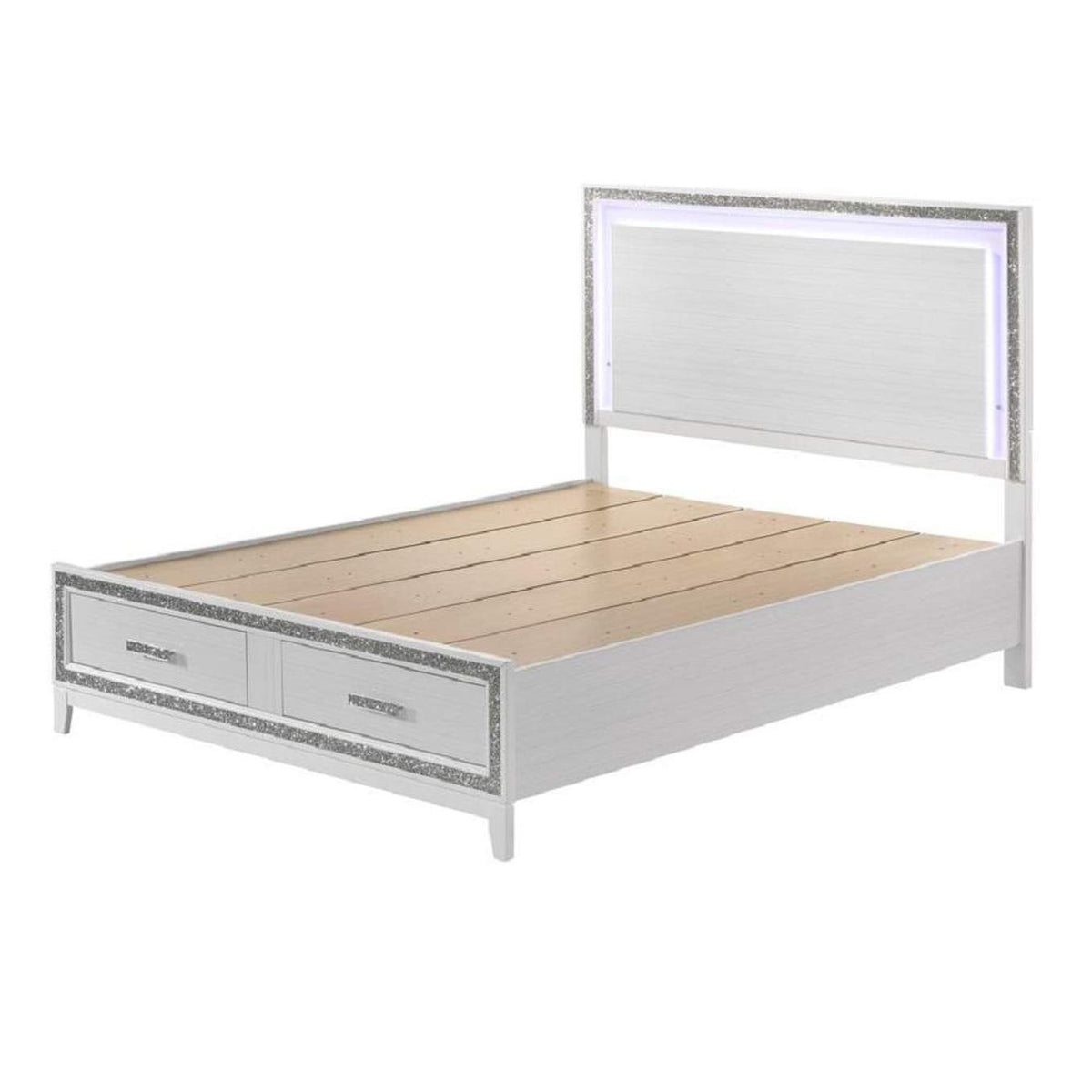 BD01742EK Haiden Ek Bed with Led and Storage