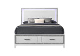BD01742EK Haiden Ek Bed with Led and Storage