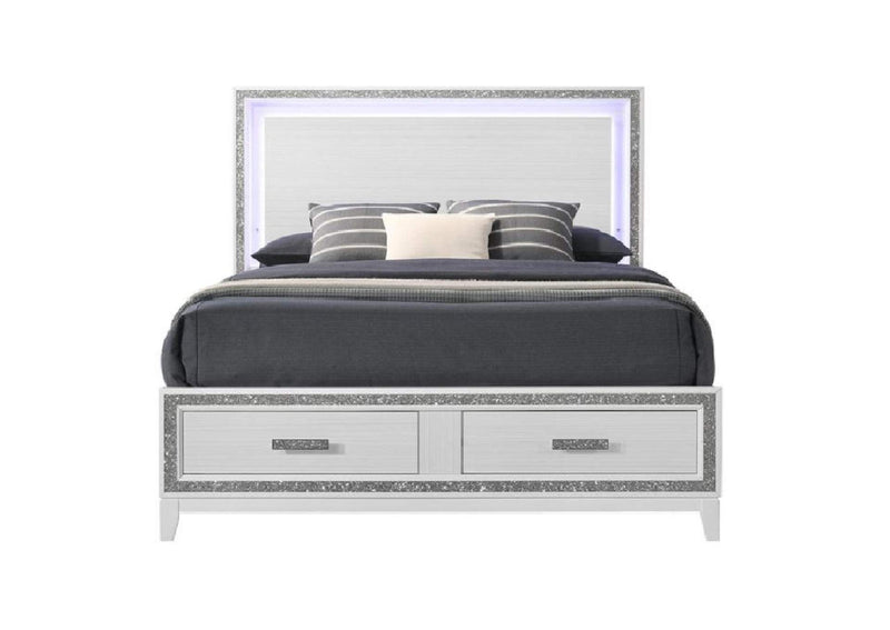 BD01742EK Haiden Ek Bed with Led and Storage