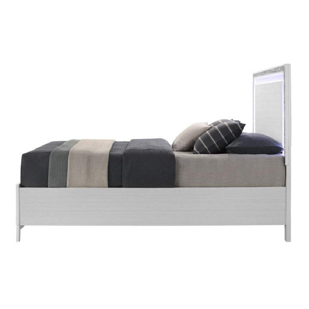 BD01742EK Haiden Ek Bed with Led and Storage