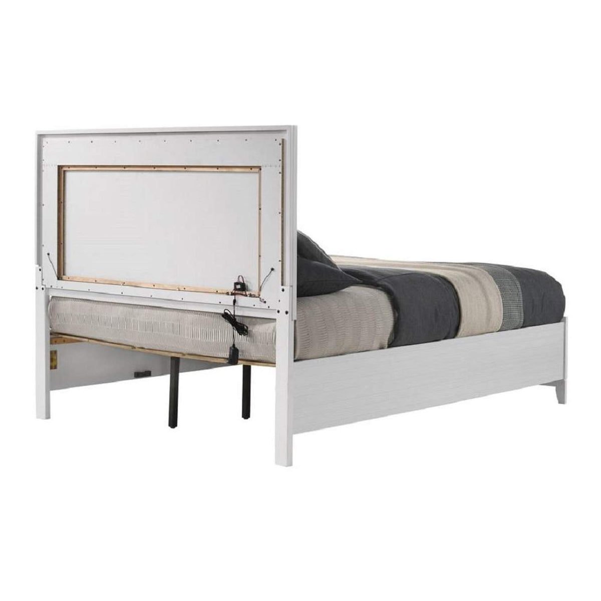 BD01742EK Haiden Ek Bed with Led and Storage
