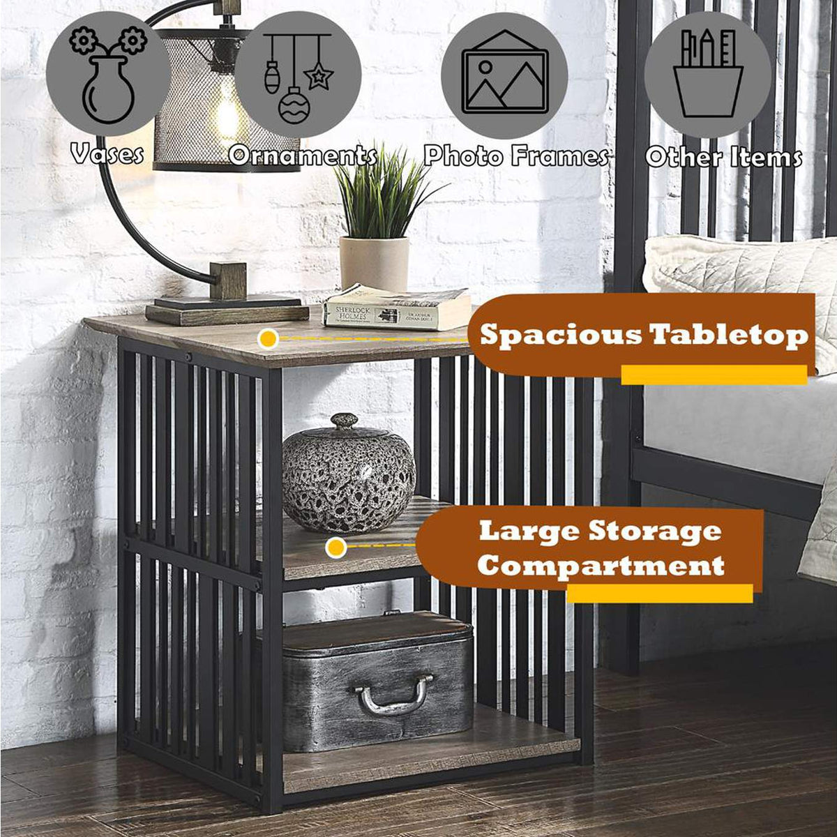 BD01749 Zudora Nightstand