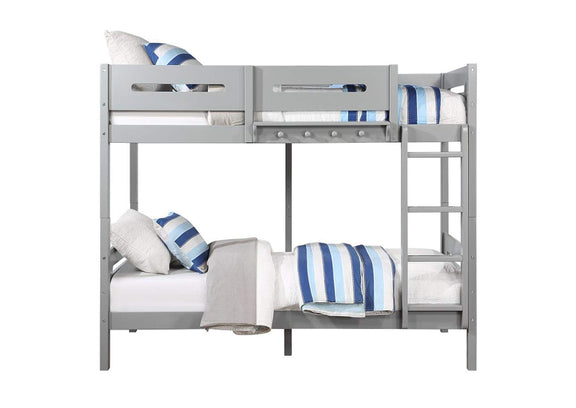 BD01913 Edah Twin-Twin Bunk Bed