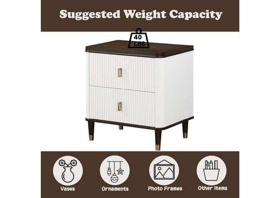 BD02028 Carena Nightstand with USB