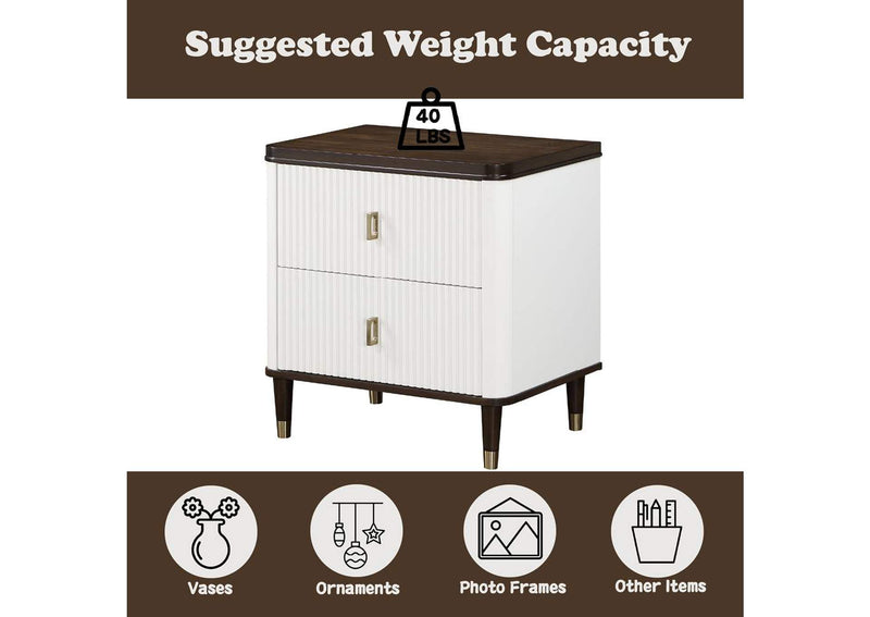 BD02028 Carena Nightstand with USB