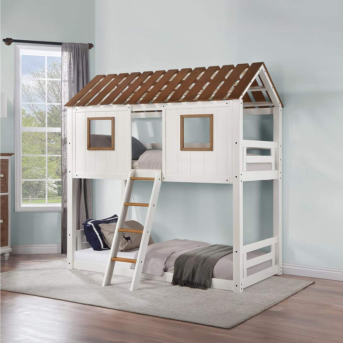 BD02051 Inara Twin-Twin Bunk Bed