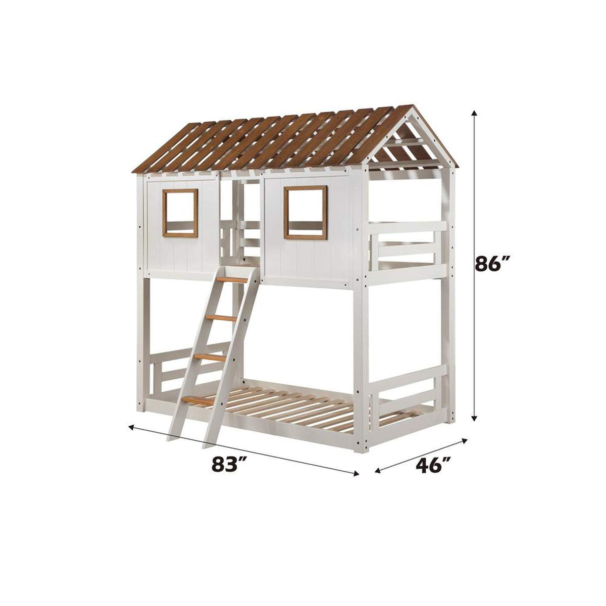 BD02051 Inara Twin-Twin Bunk Bed
